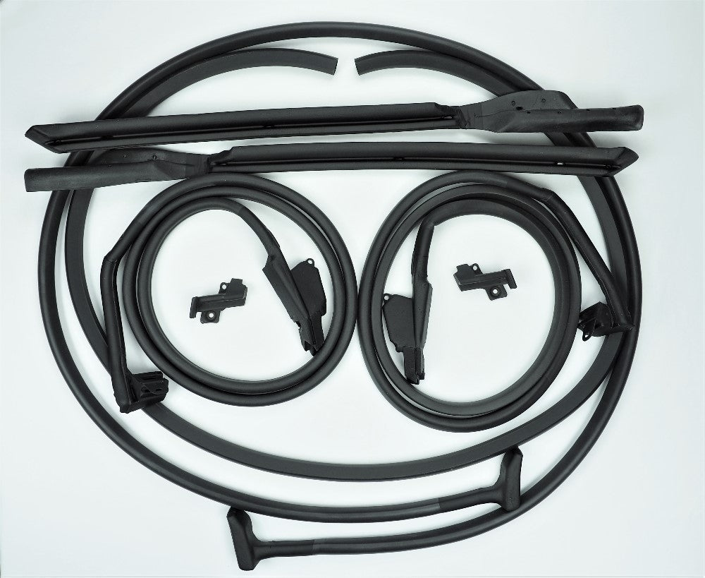 1969 Convertible Door & Body weatherstrip kit - 8 pcs