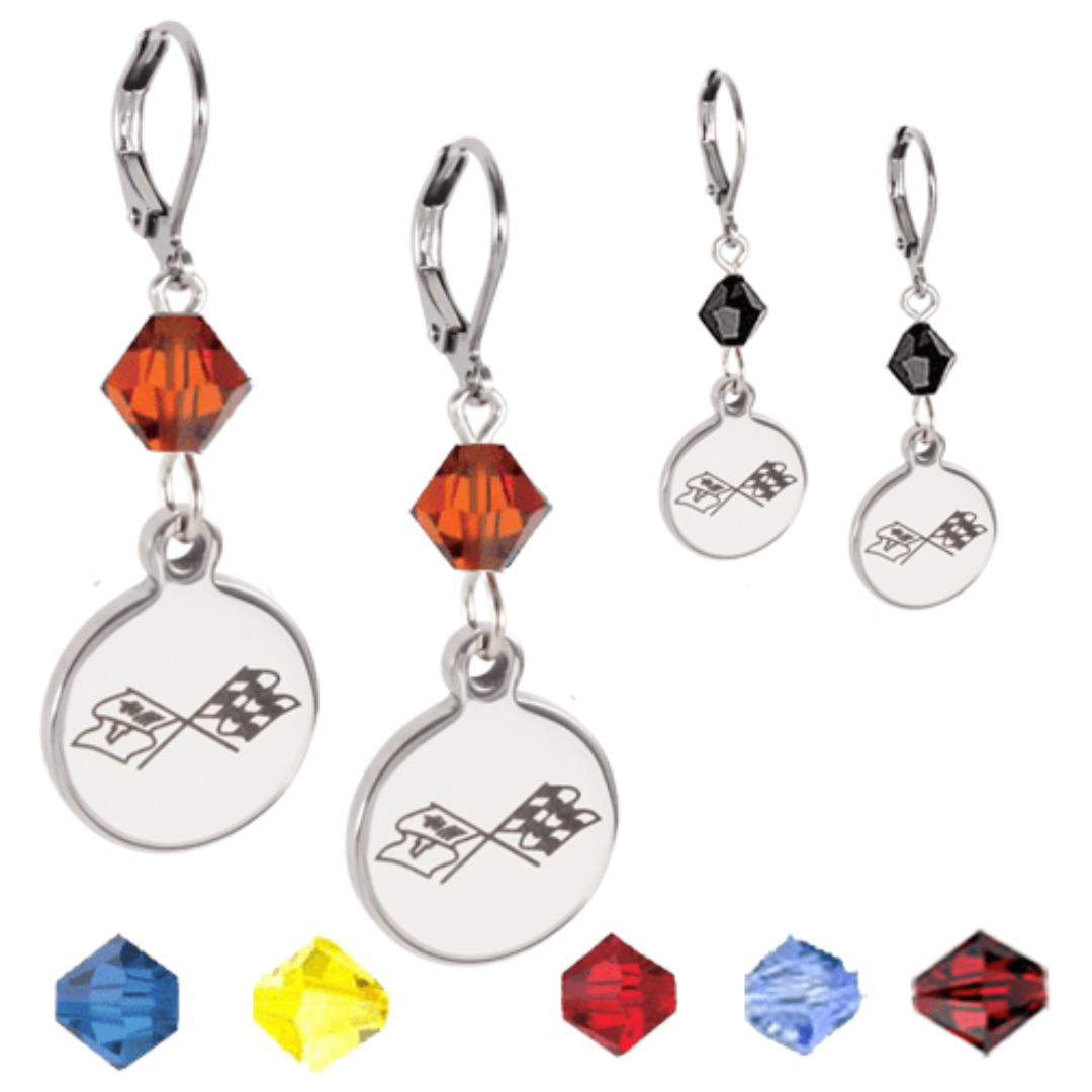 c3-corvette-emblem-crystal-5-8-earrings