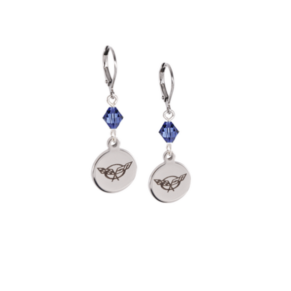 c5-corvette-emblem-crystal-5-8-earrings