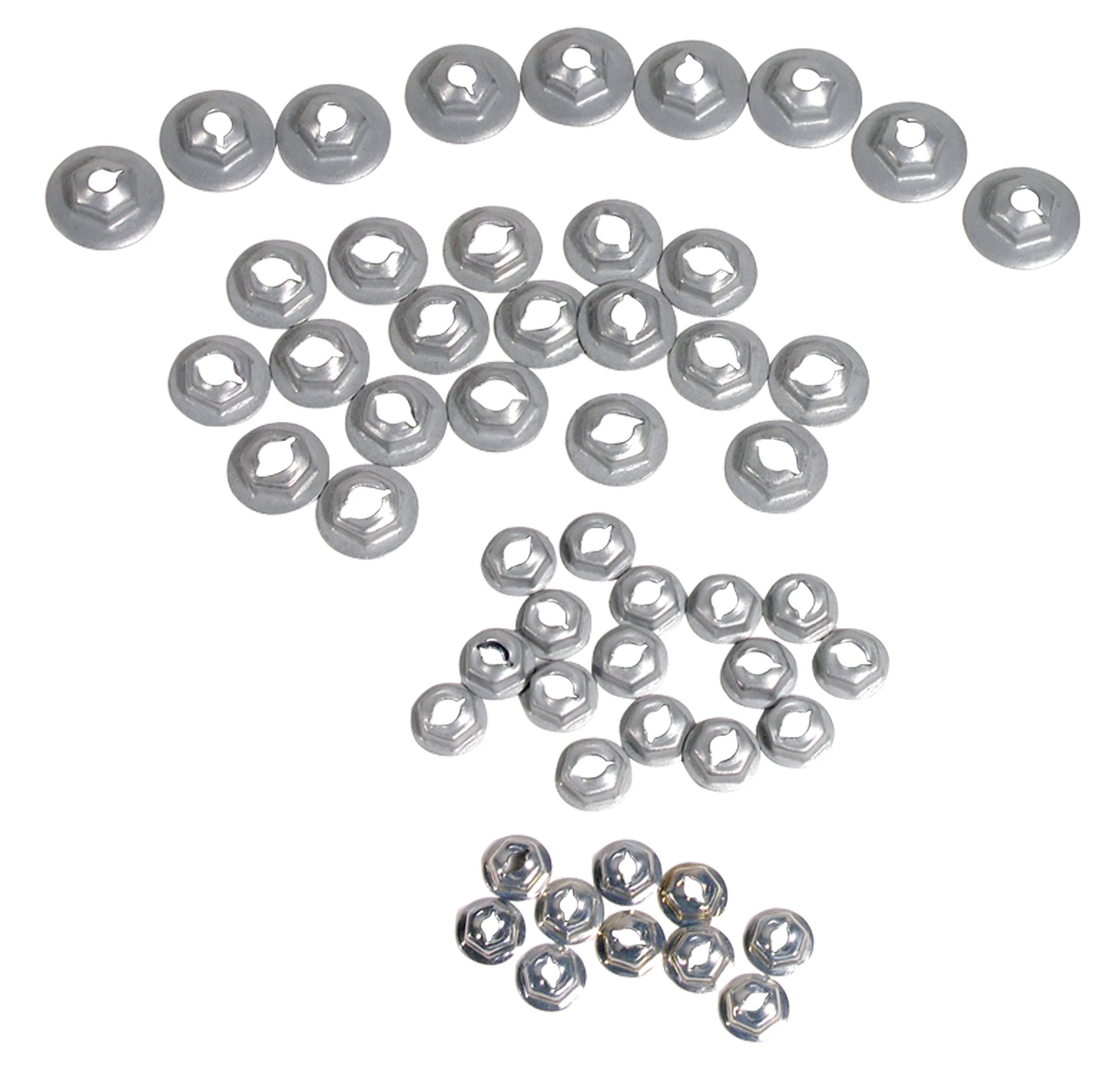 1969-1969 Corvette Emblem Speednut Kit 51 Piece - CA-K1017-Corvette-Store-Online