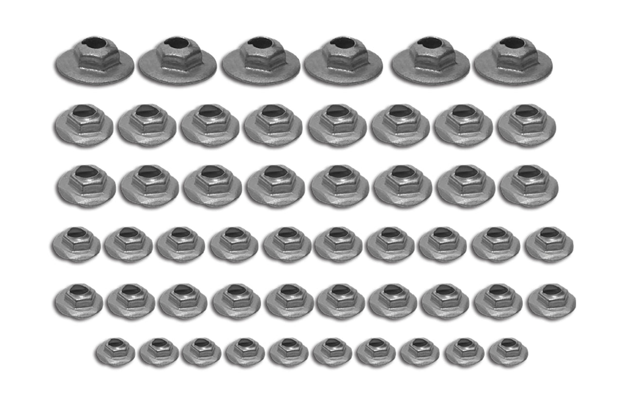 1970-1972 Corvette Emblem Speednut Kit 52 Piece - CA-K1018-Corvette-Store-Online