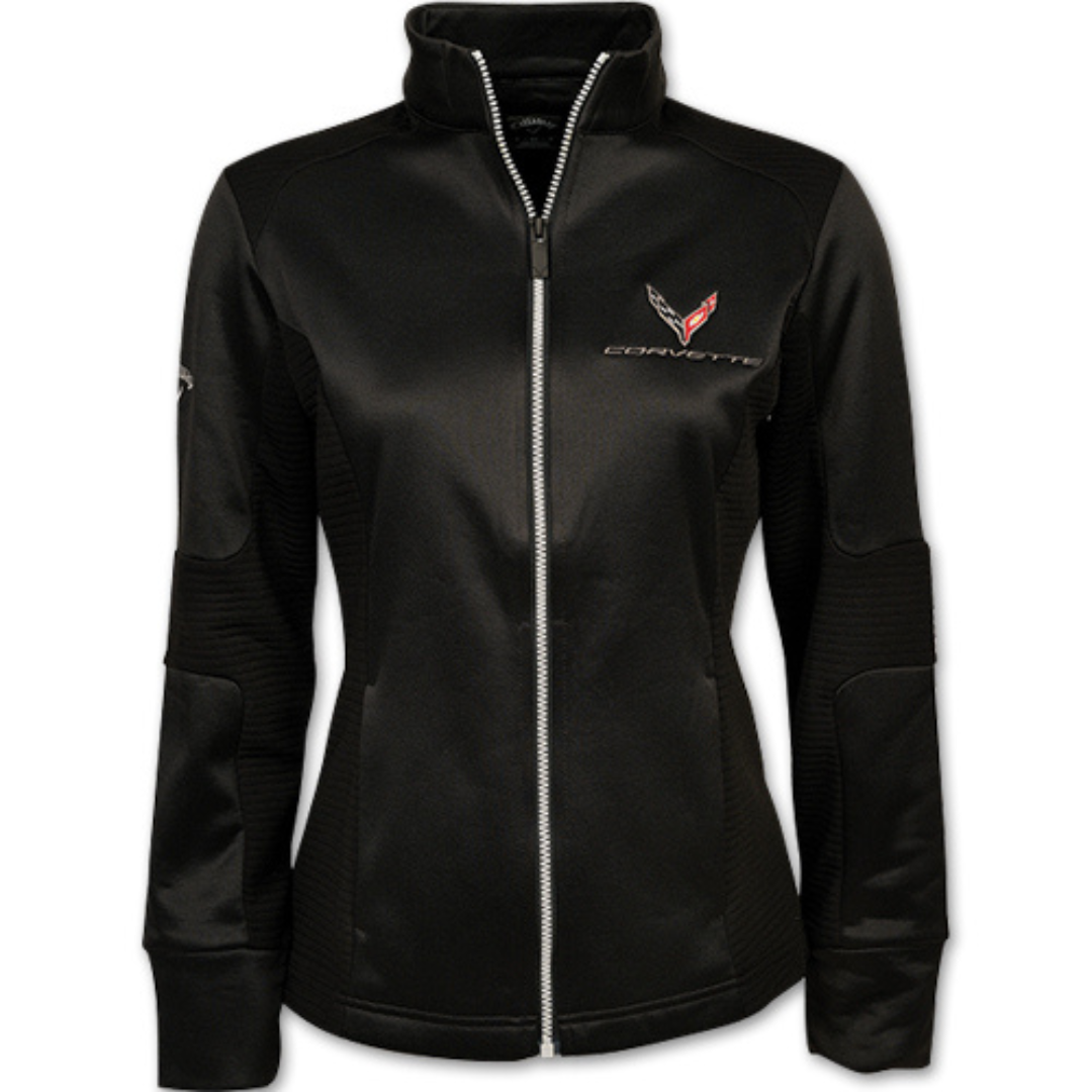 Ladies C8 Corvette Callaway Zip Up Jacket | Corvette Store Online