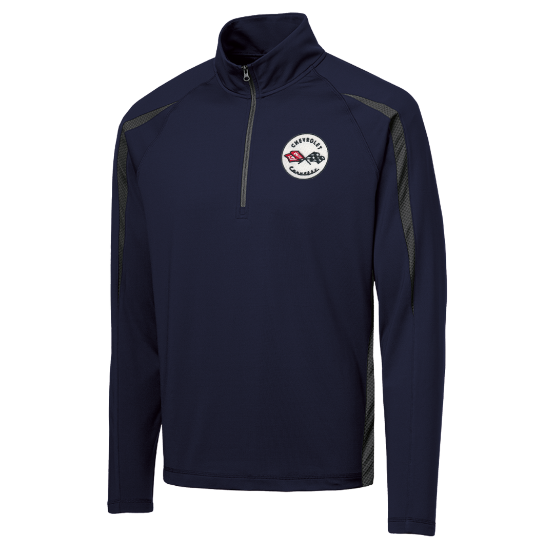mens-c1-corvette-stretch-half-zip-pullover