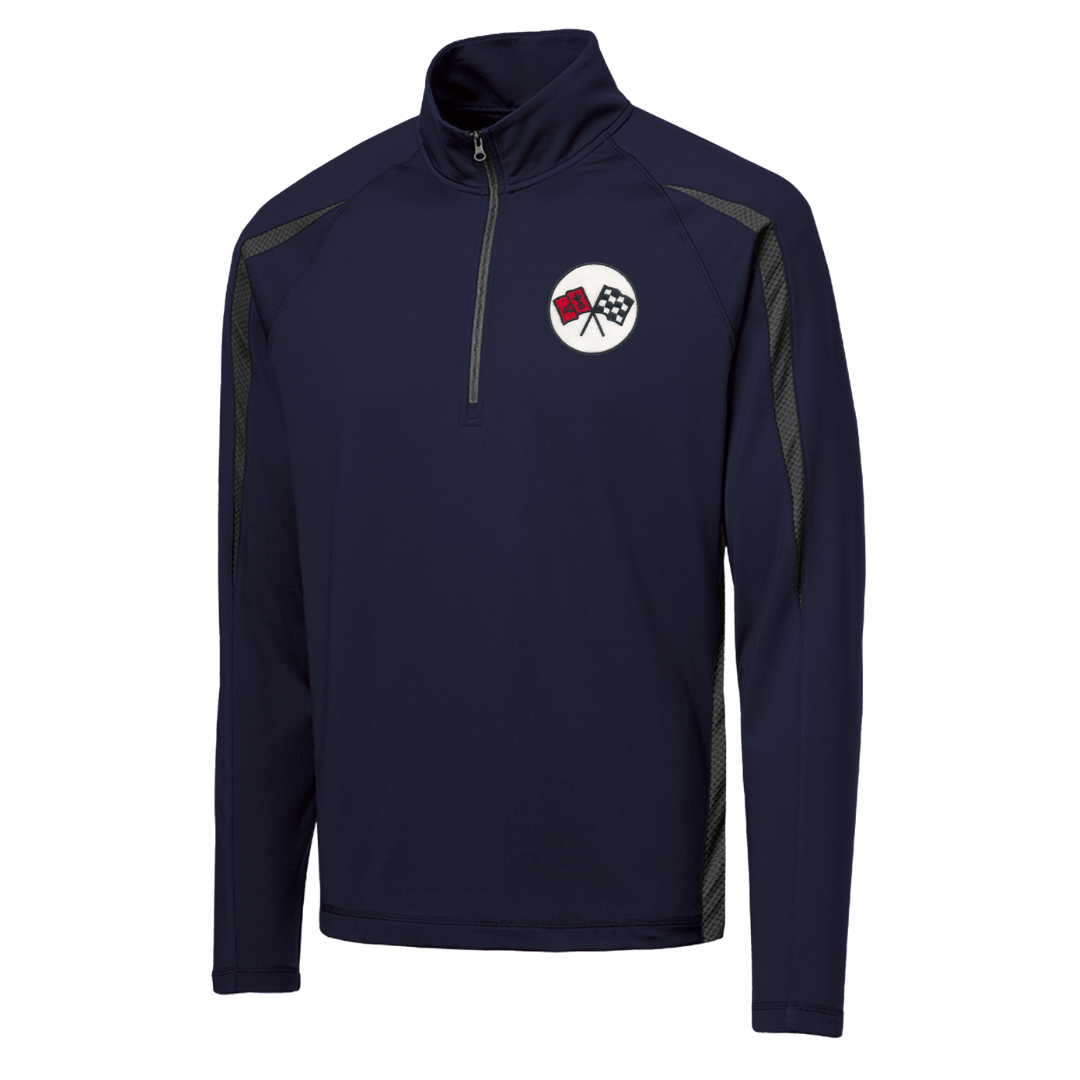 mens-c2-corvette-stretch-half-zip-pullover