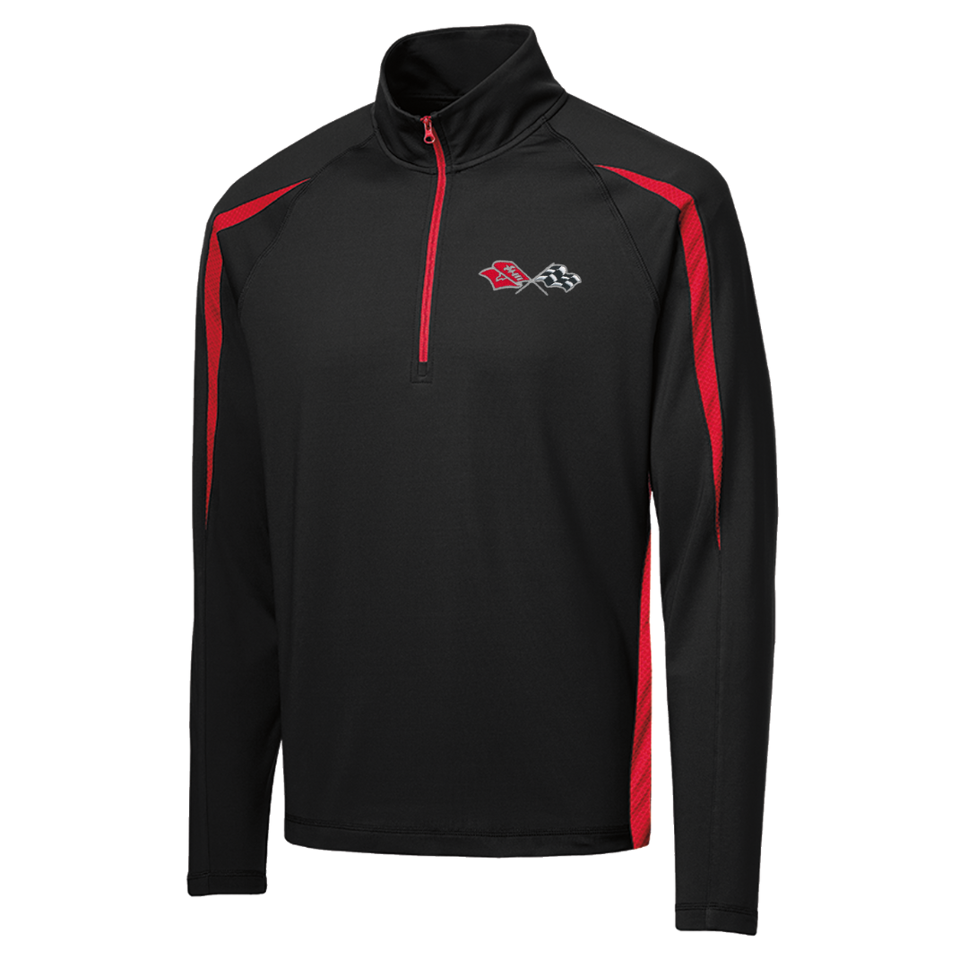 mens-c3-corvette-stretch-half-zip-pullover