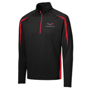 mens-c6-corvette-stretch-half-zip-pullover