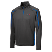 mens-c6-corvette-stretch-half-zip-pullover