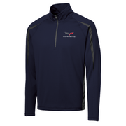 mens-c6-corvette-stretch-half-zip-pullover