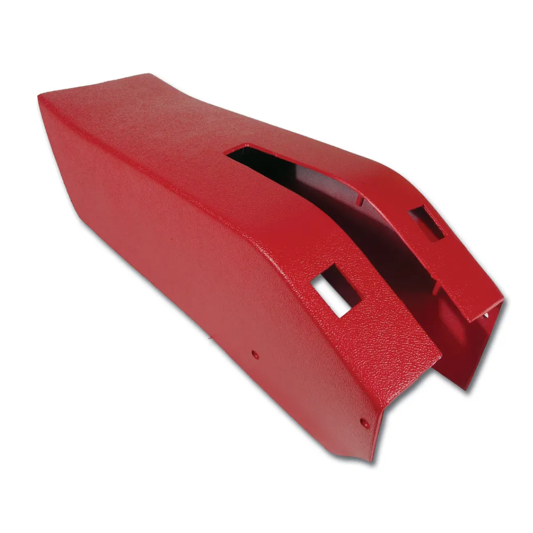 C3 1969-1976 Corvette Park Brake Console W/Power Window Switch Cutouts - CA