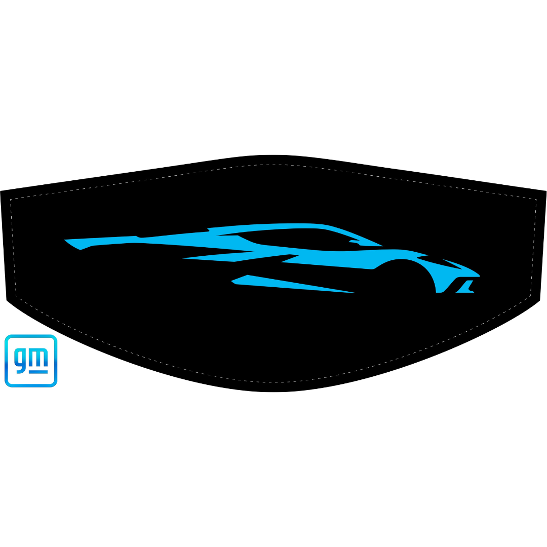 The Original C8 Corvette Trunk Cover - Factory Colors Gesture Logo 2020-2026