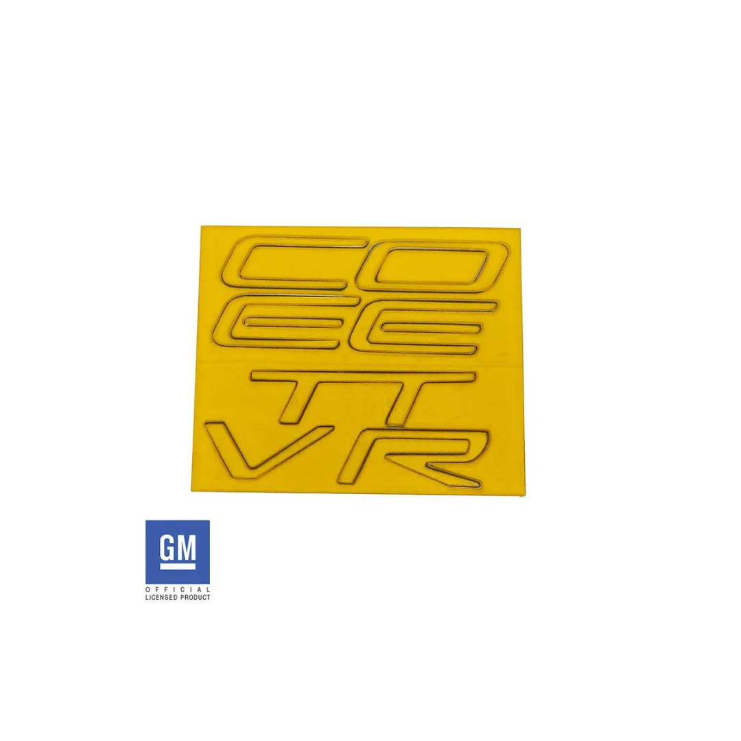 C5 Corvette Acrylic Rear Bumper Letter Kit - CA
