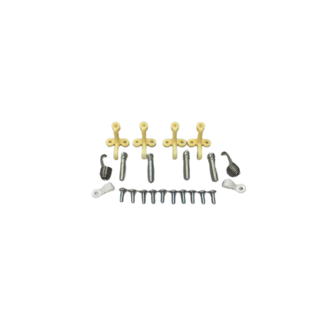 Headlight Motor Mounting Kit – 14 Pieces – Fits 1963-1967 Corvette