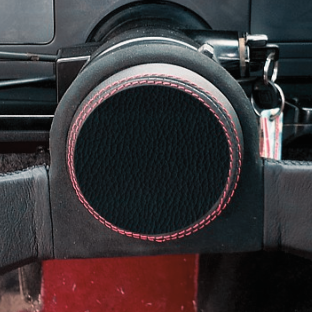 C4 1984-89 Chevrolet Corvette Custom Horn Pad Steering Wheel Hub Reupholstery Kit