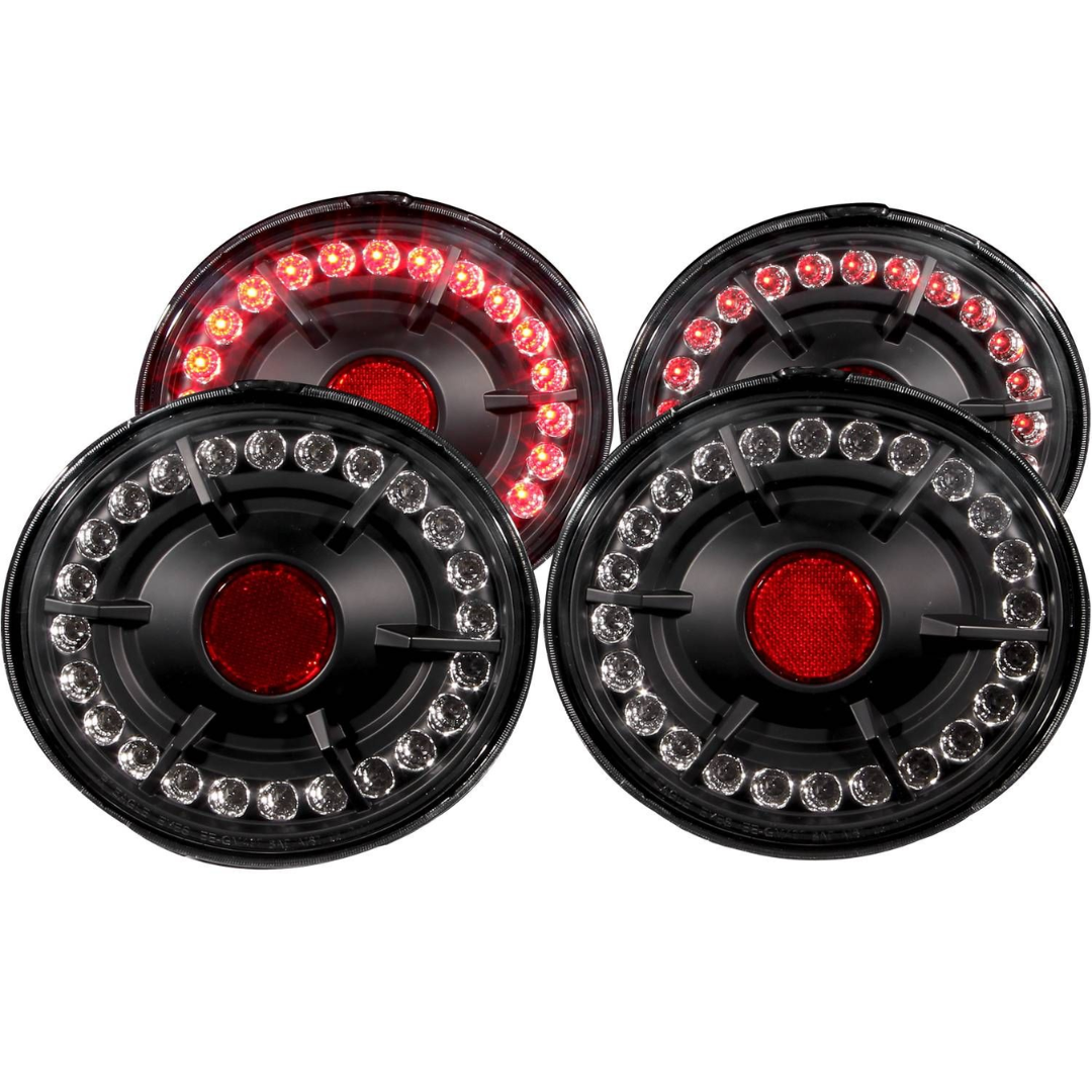 C6 Corvette 2005-2013/ Z06 2006-2013 LED Taillights Black