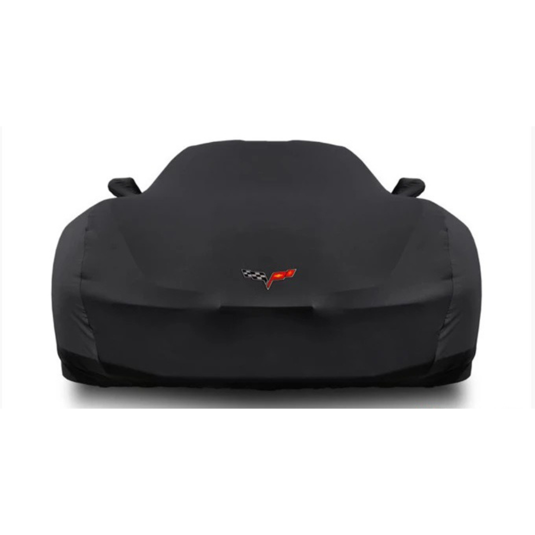 C6 2005-2013 Corvette Holda Stretch Indoor Car Cover with Logo