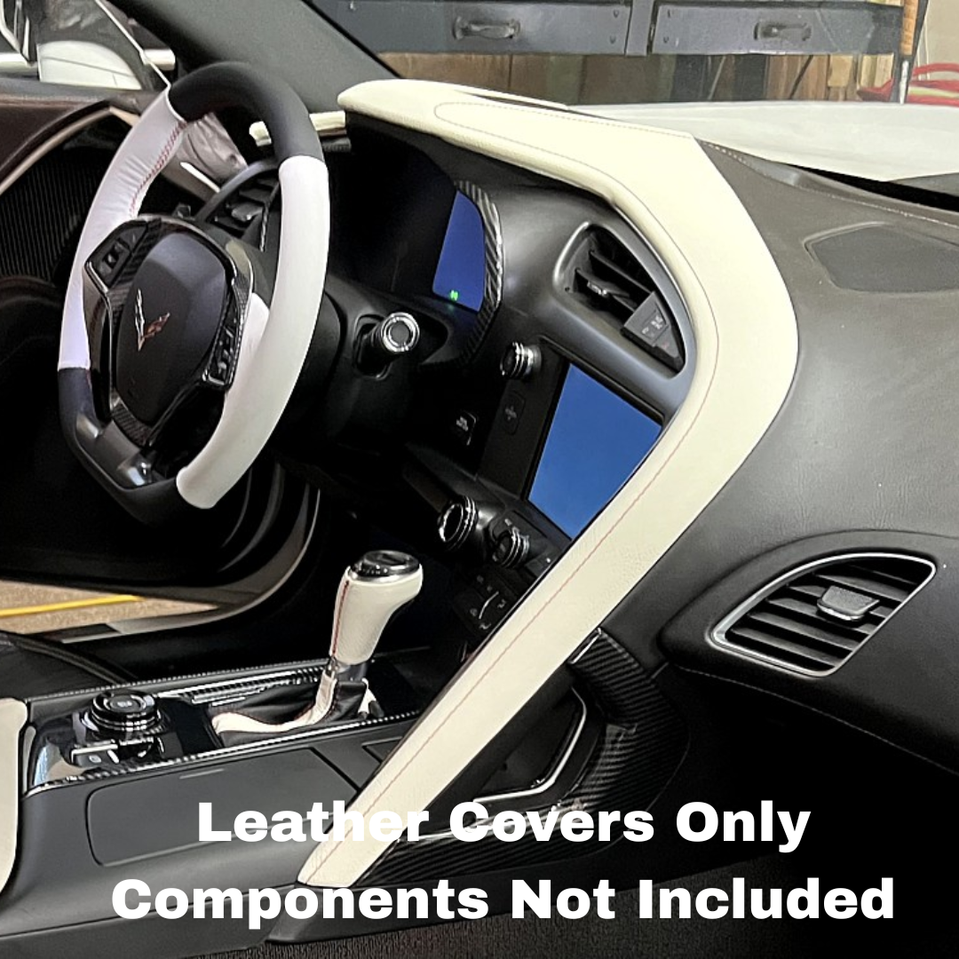 C7 2014-2019 Chevrolet Corvette Batwing Dash Trim Reupholstery Kit