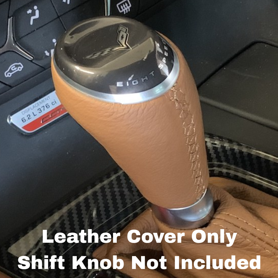 C7 2014-2019 Chevrolet Corvette Shift Knob Reupholstery Kit - Automatic