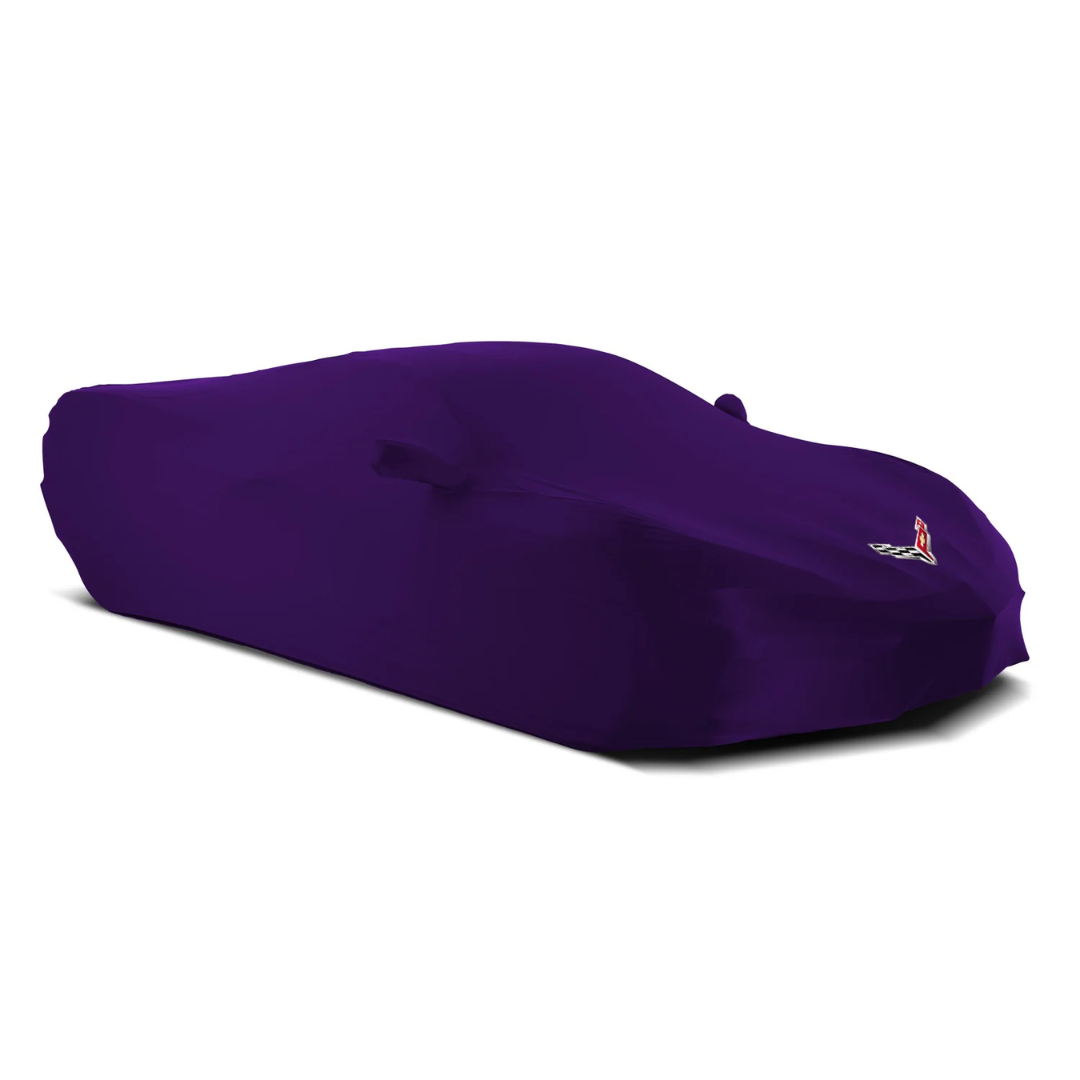C8 2020-2026 Corvette Superstretch Indoor Car Cover with C8 Logo