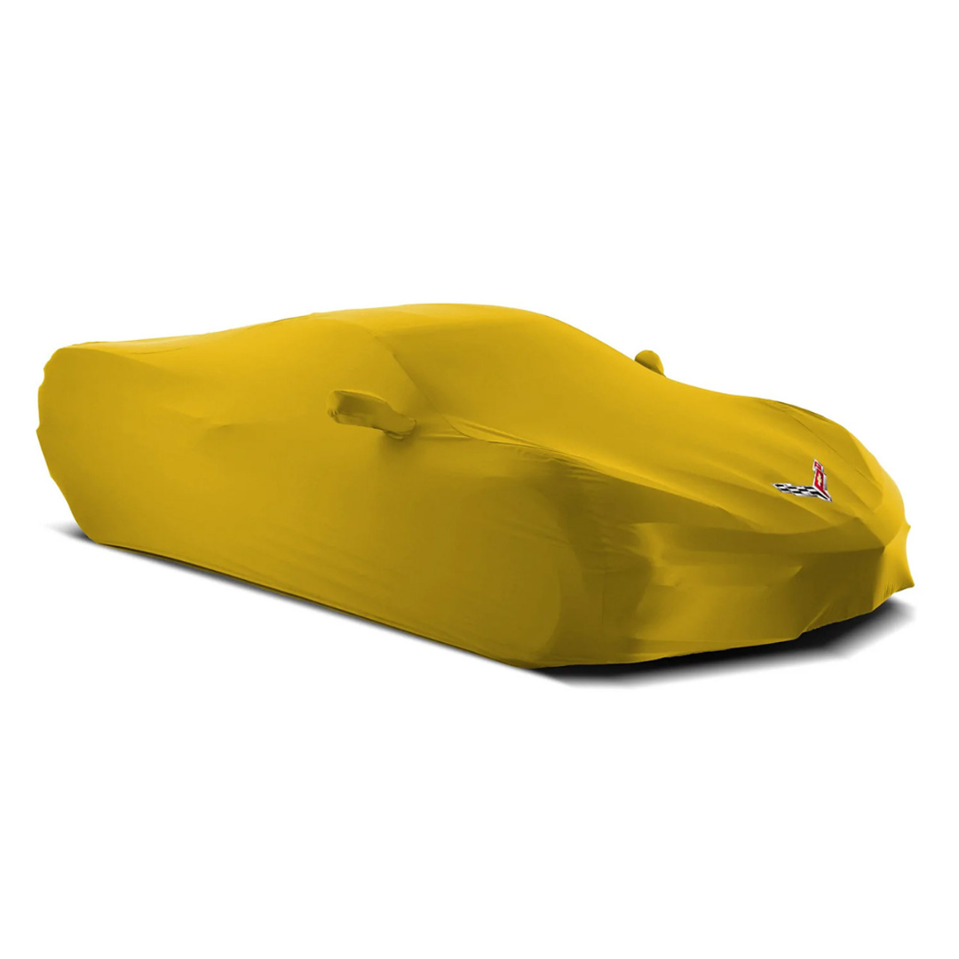 C8 2020-2026 Corvette Superstretch Indoor Car Cover with C8 Logo