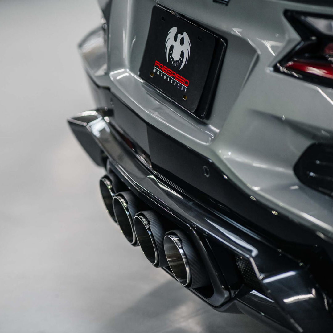 C8 2023+ Corvette Z06 Quad Tips