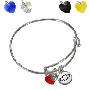 chevy-bowtie-emblem-charm-bracelet