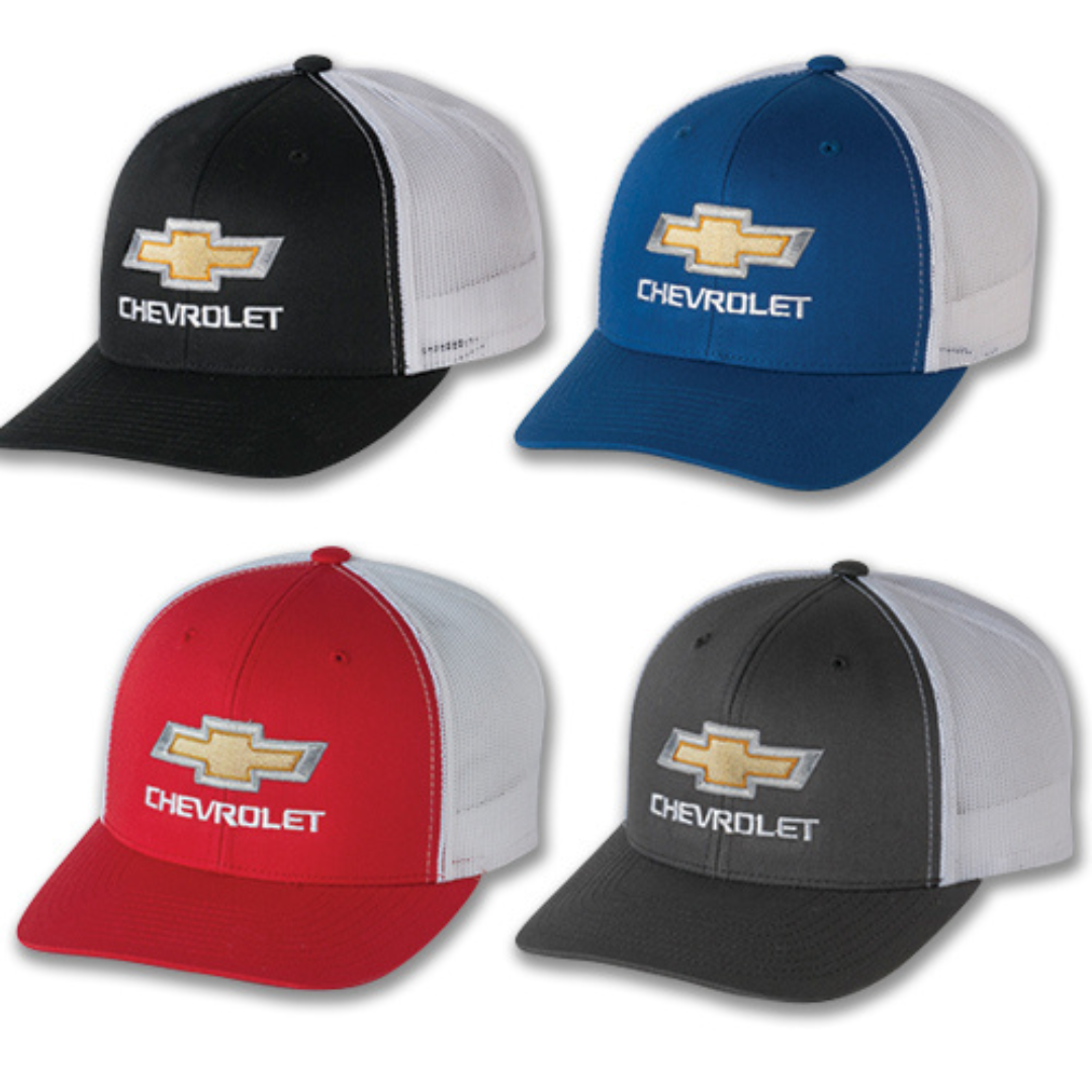 Chevrolet Gold Bowtie Retro Trucker Hat