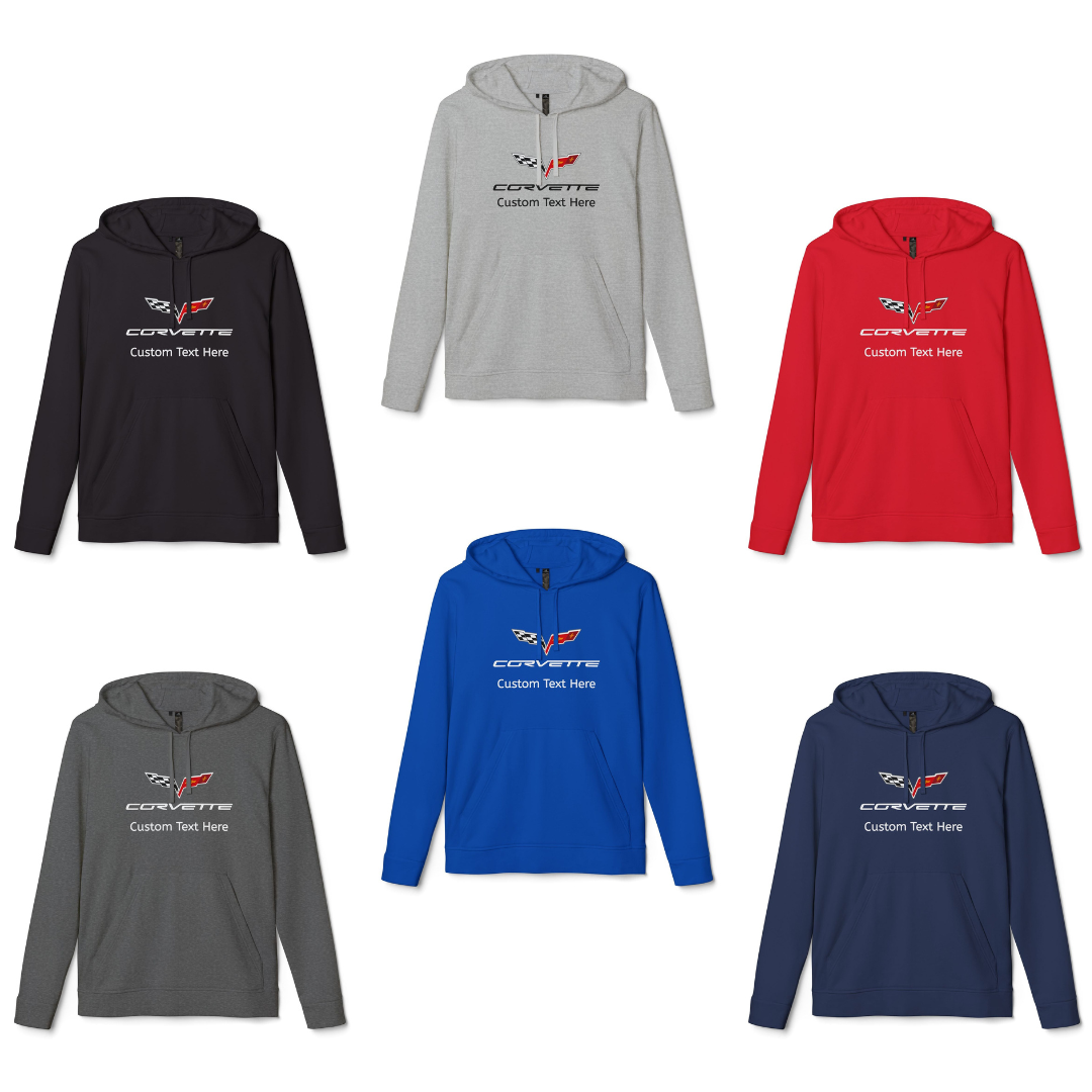 Corvette C6 Adidas Unisex Personalized Fleece Hooded Sweatshirt - A Signature Select Product