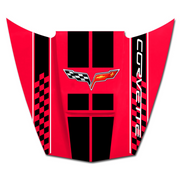 corvette-c6-car-hood-wall-decor-american-made-american-steel-3-sizes