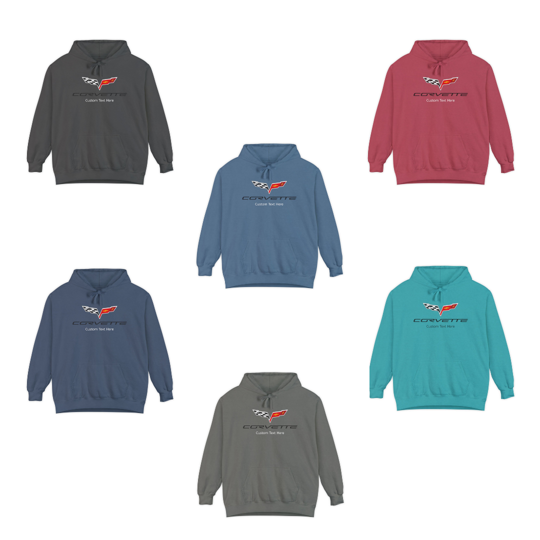 Corvette C6 Personalized Comfort Color® Hooded Sweatshirt