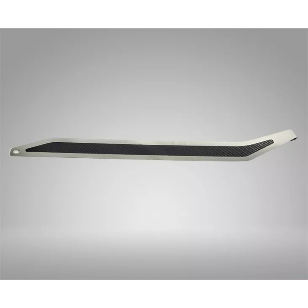 Corvette C7 Door Prop Stainless w/ Real Carbon Fiber insert - Driver Side Only