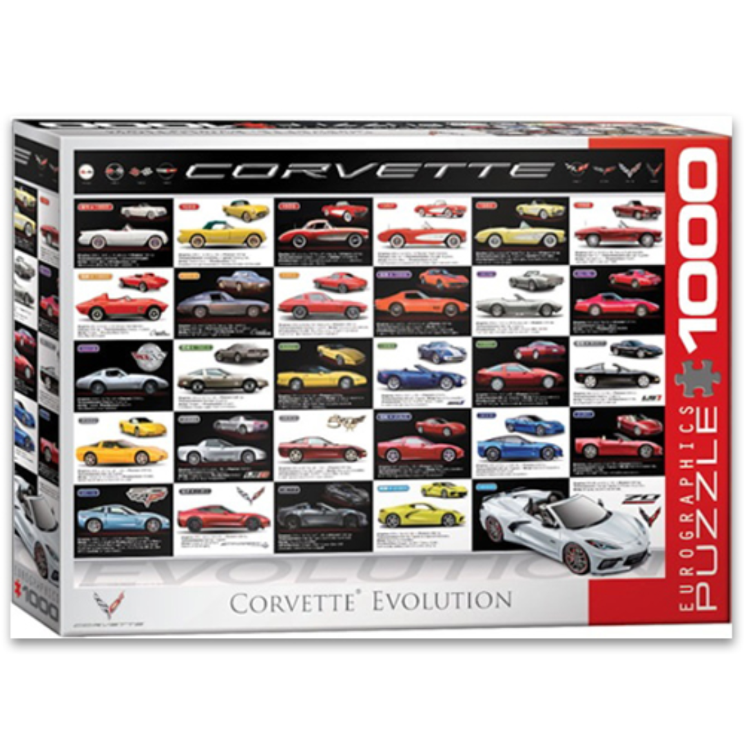 Corvette Evolution 1000-Piece Puzzle