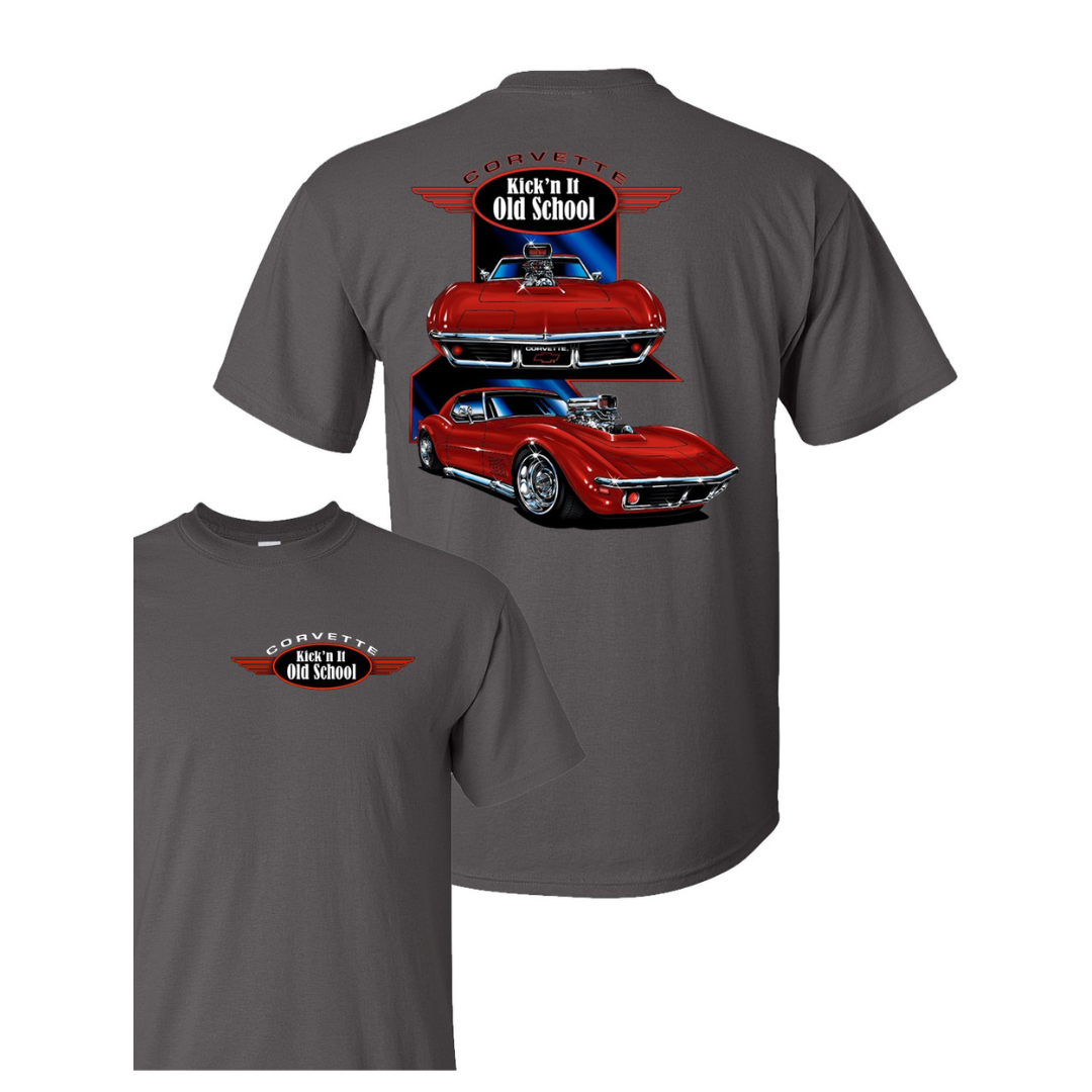 C3 Corvette Kick'n It Old School Tee