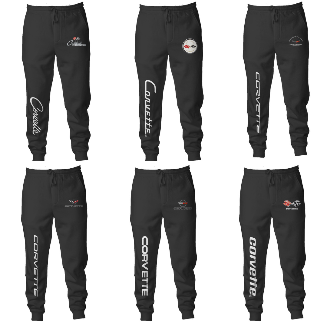 corvette-mens-fleece-jogger-sweat-pants-choose-your-generation
