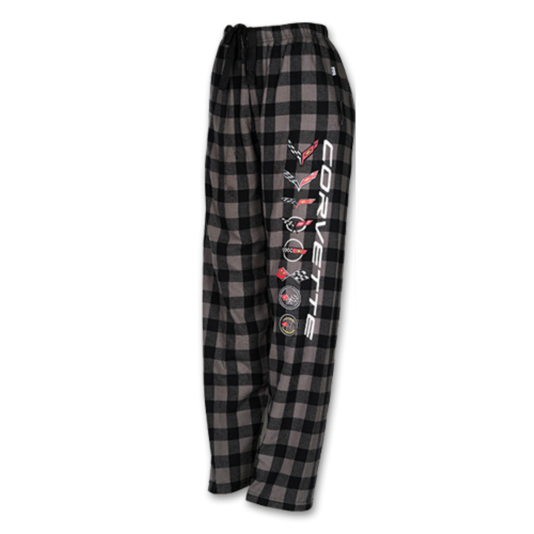 Corvette Generations Flannel Pants