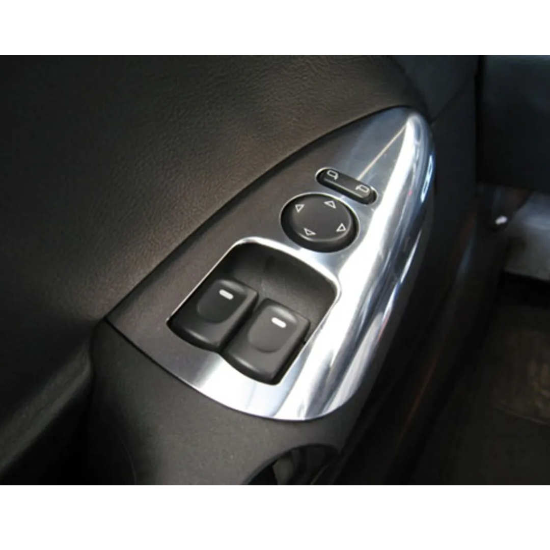 C6 2005-2011 Corvette Driver Door Aluminum Trim Plate - CA