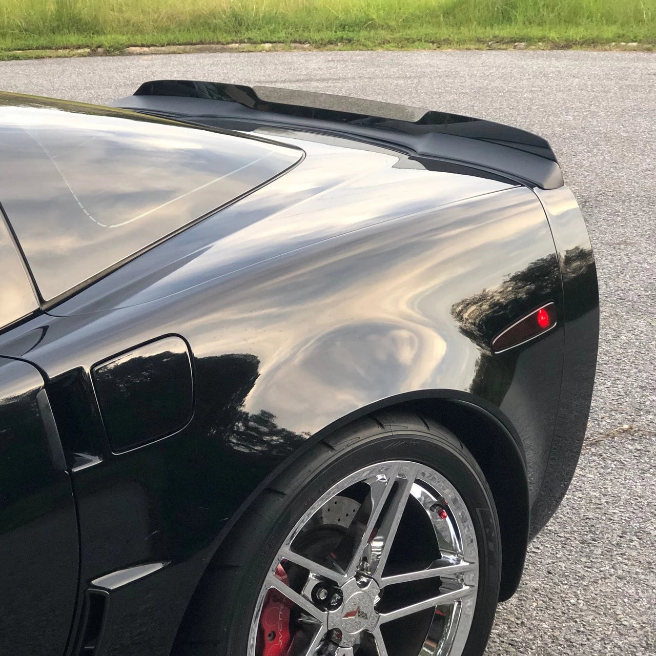 C6 Corvette ZR1 OEM Wicker Bill