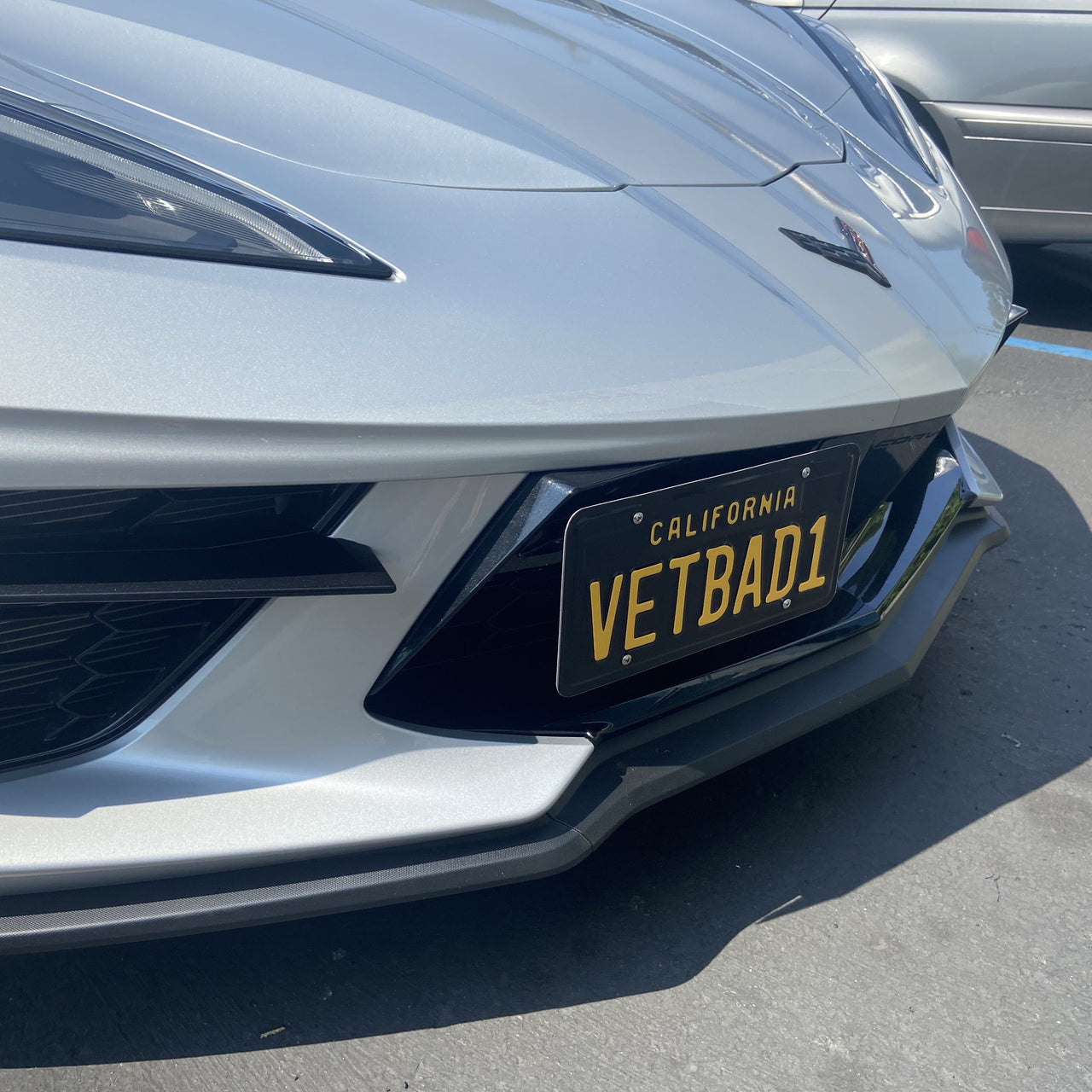 C8 Corvette License Plate Holder