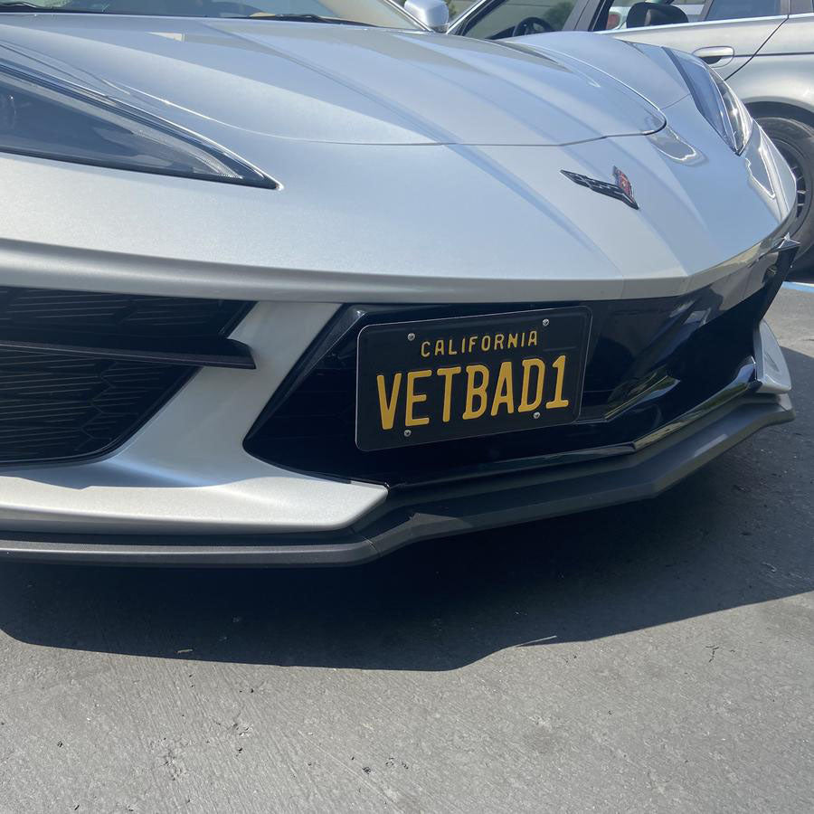 C8 Corvette License Plate Holder