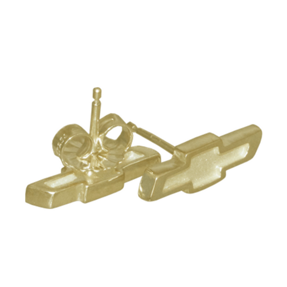 chevy-bowtie-emblem-14k-gold-1-2-post-earringscorvette-store-online