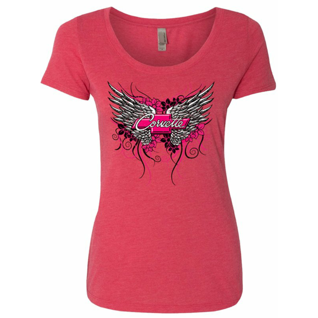 Ladies Corvette Wings T-Shirt