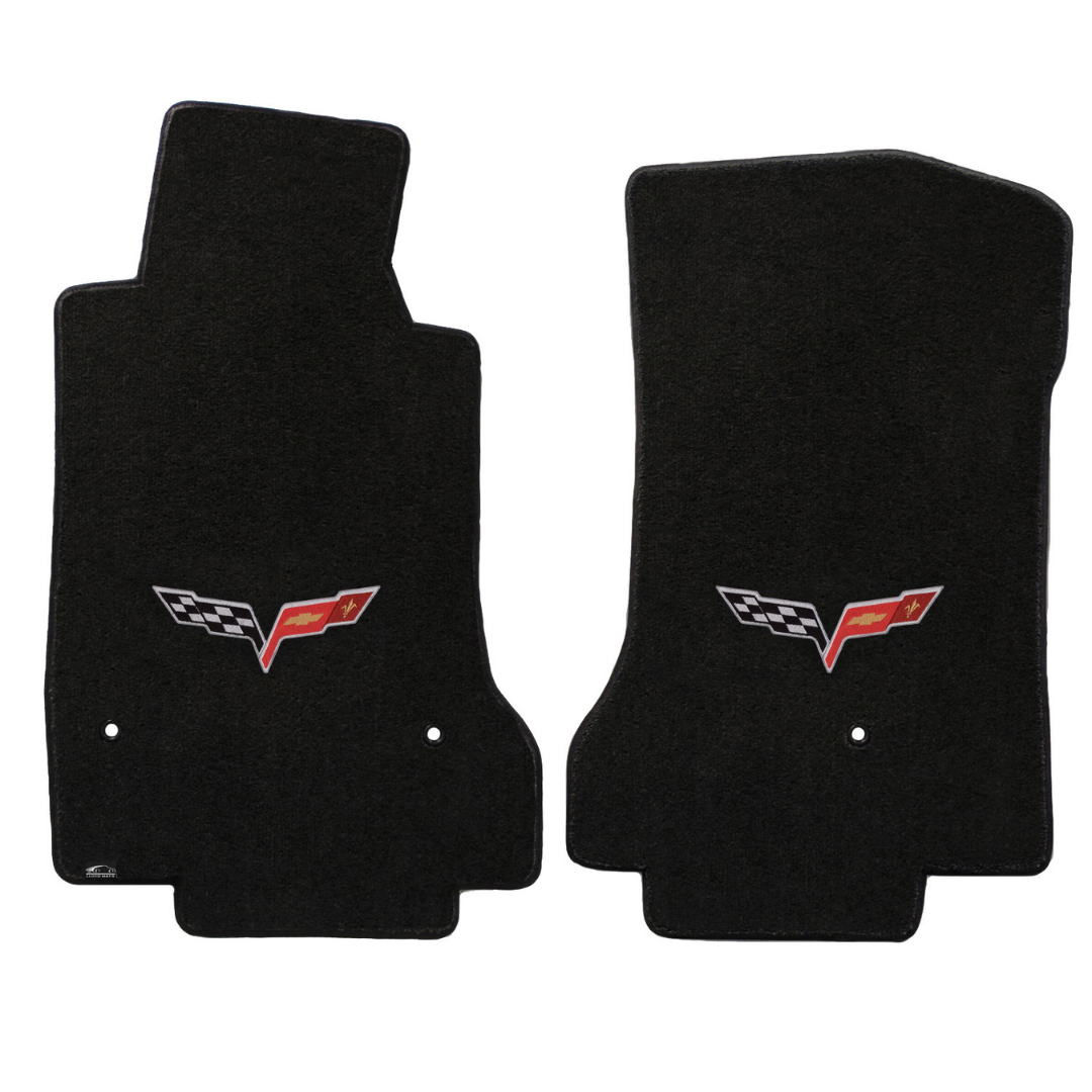 Lloyd Velourtex C6 Corvette Floor Mats - 2 Piece Front Mats