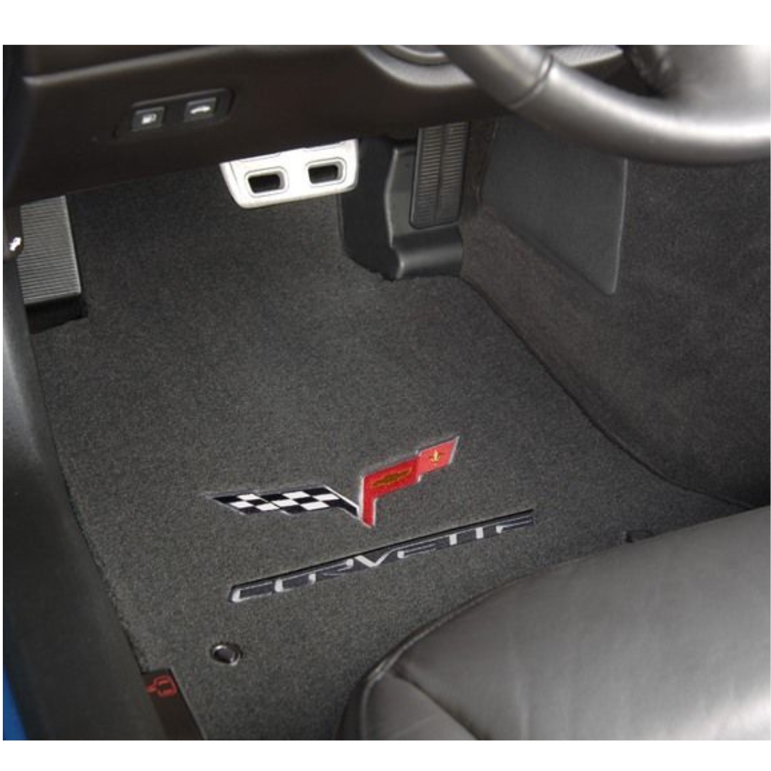Lloyd Velourtex C6 Corvette Floor Mats - 2 Piece Front Mats