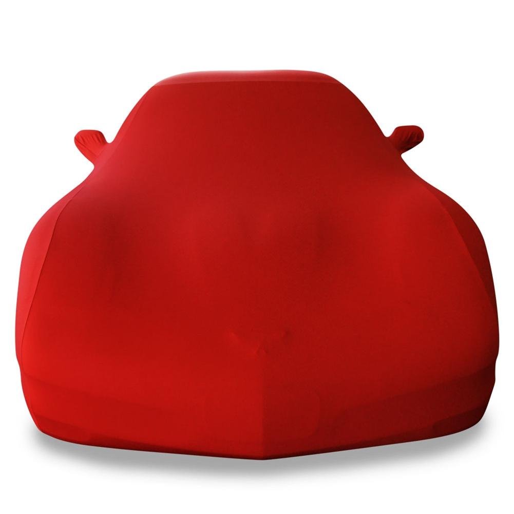 Corvette Ultraguard Stretch Satin Car Cover - Red - Indoor : 1997-2004 C5 & Z06