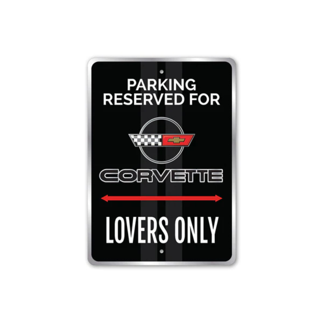 Parking Reserved For Corvette Lovers Only Sign
