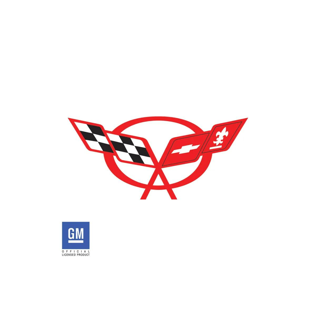 C5 Corvette Steering Wheel Decal - CA