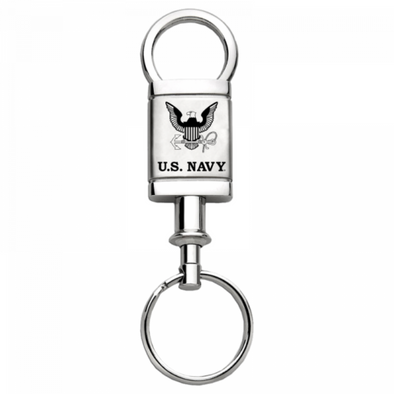u-s-navy-insignia-satin-chrome-valet-key-fob-silver-43562-corvette-store-online