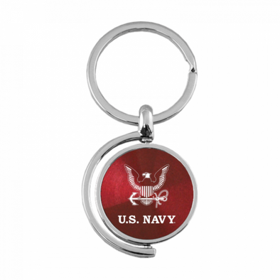 u-s-navy-insignia-spinner-key-fob-in-burgundy-43449-corvette-store-online