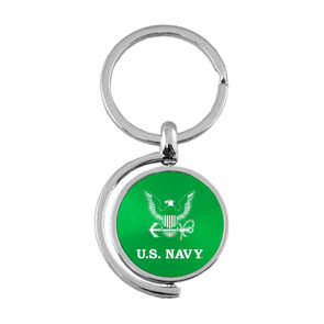 u-s-navy-insignia-spinner-key-fob-in-green-43450-corvette-store-online
