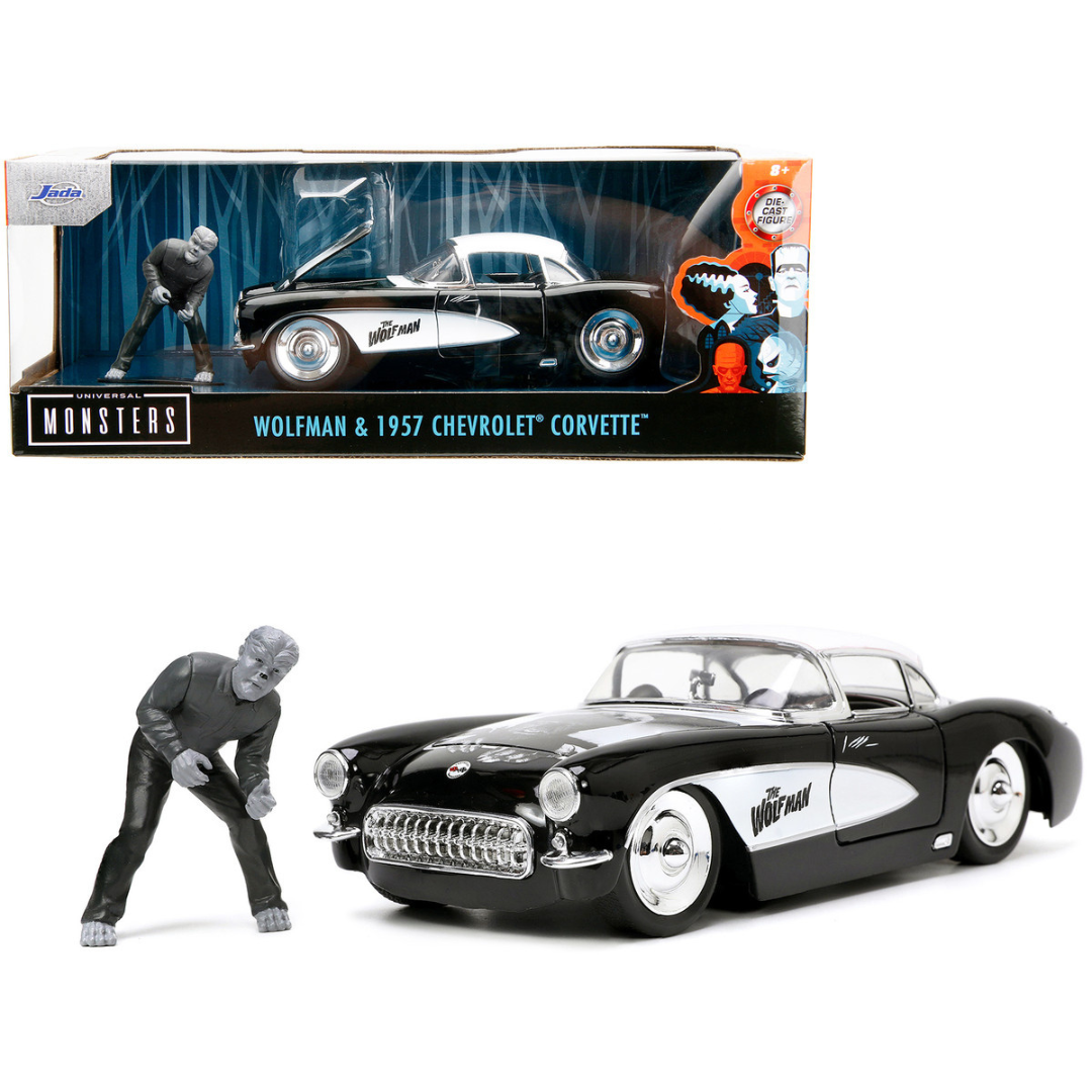 1957 C1 Corvette "The Wolfman" 1/24 Diecast Model Car