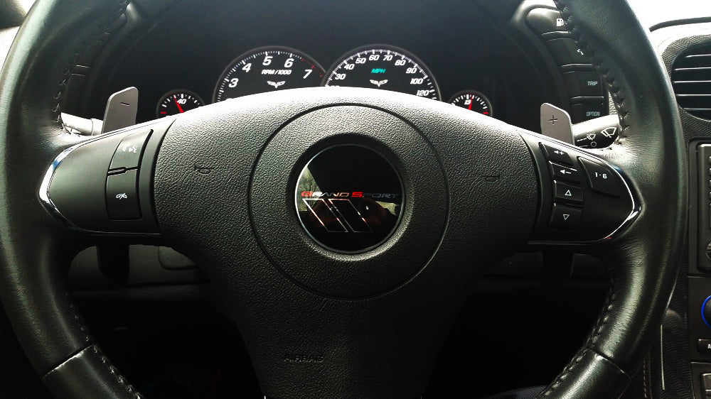 Billet-Aluminum/Titanium-Paddle-Shifters---Style-3---Black-Anodized-201597-Corvette-Store-Online